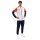 JAKO Training Suit Polyester Dynamic (Jacket and Trousers, sporty cut) white/coral red/navy blue Men's
