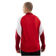 JAKO Training Suit Polyester Dynamic (Jacket and Trousers, sporty cut) red/white/dark red Men's