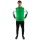 JAKO Training Suit Polyester Dynamic (Jacket and Trousers, sporty cut) green/white/dark green Men's