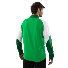 JAKO Training Suit Polyester Dynamic (Jacket and Trousers, sporty cut) green/white/dark green Men's