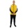 JAKO Training Suit Polyester Dynamic (Jacket and Trousers, sporty cut) yellow/white/black Men's