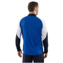 JAKO Training Suit Polyester Dynamic (Jacket and Trousers, sporty cut) royal blue/white/navy blue Men's