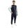 JAKO Training Suit Polyester Dynamic (Jacket and Trousers, sporty cut) navy blue/white/mint green men's