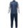 JAKO Polyester Dynamic Tracksuit (Jacket and Trousers, sporty cut) midnight blue/white/light grey Children