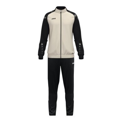 JAKO Tracksuit (Polyester Suit) Sonic - 100% recycled Polyester - beige/black Boys