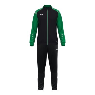 JAKO Tracksuit (Polyester Suit) Sonic - 100% recycled Polyester - black/green Boys