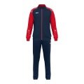 JAKO Tracksuit (Polyester Suit) Sonic - 100% recycled Polyester - navy blue/red Boys