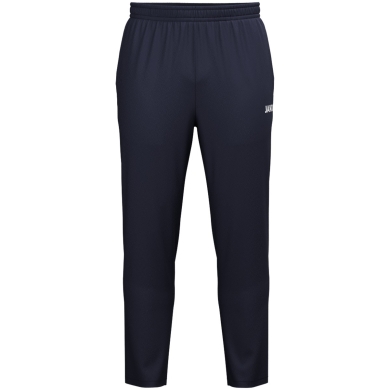 JAKO Training Trousers One Webhose (Side Pockets with Zipper) Long Navy Blue Men's