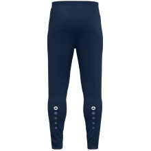 JAKO Dynamic Training Trousers (Stretch-Knit Polyester) Long Navy Blue Kids