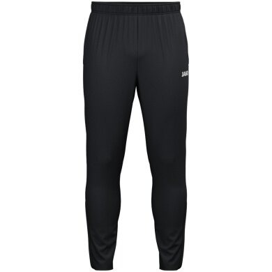 JAKO Training Trousers One (Polyester Terry) Long Black Men's