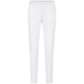 JAKO Training Pants (Polyester Pants) Power (elastic, side pockets with zipper) long white Women