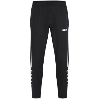 JAKO Sport-Leisure Trousers Power (Stretch-Micro-Twill) long black/white Men