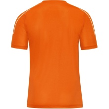 JAKO Sport T-shirt Classico (100% Polyester Jacquard) neon orange Boys