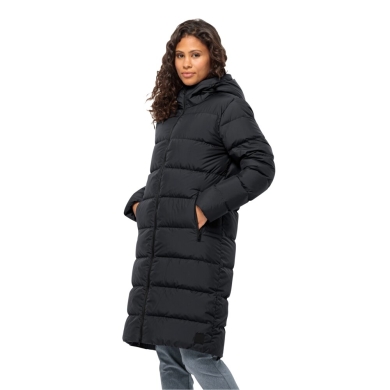 Jack Wolfskin Winter Down Coat Frozen Palace (windproof, water-repellent) black ladies