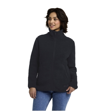 Jack Wolfskin High Curl Fleece Jacket (warm, soft) night blue ladies
