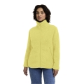 Jack Wolfskin High Curl Fleece Jacket (warm, breathable) yellow ladies
