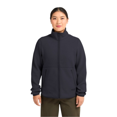 Jack Wolfskin Lite Curl Full-Zip Fleece Jacket navy blue Ladies