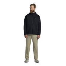 Jack Wolfskin Mogari Hooded Full Zip Fleece Jacket (breathable, recycled polyester) navy blue men's