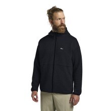 Jack Wolfskin Mogari Hooded Full Zip Fleece Jacket (breathable, recycled polyester) navy blue men's