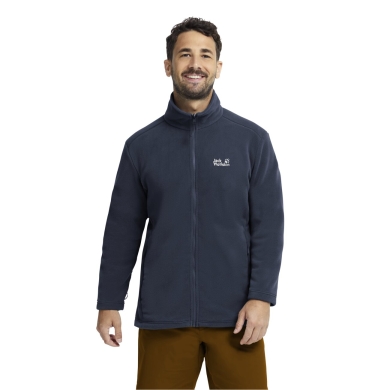Jack Wolfskin Taunus 200 Full Zip Fleece Jacket (warm, optimal freedom of movement) night blue men's