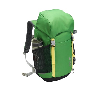 Jack Wolfskin Children's Hiking Rucksack Explorer (comfortable carrying system, for children aged 6 and above) green 20 litres