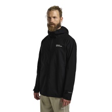 Jack Wolfskin Prelight Rain Jacket 2.5 Layers LT (lightweight, waterproof, breathable) black men's