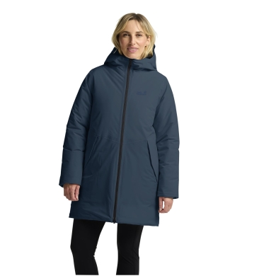 Jack Wolfskin Frost Haven Rain Jacket (warm, waterproof) blue ladies