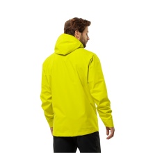 Jack Wolfskin Hiking Jacket/Rain Jacket Highest Peak 3-Layer (waterproof, windproof, breathable) lemon yellow Men's