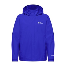 Jack Wolfskin Trailtime Rain Jacket 2-Layer (waterproof, breathable) blue men's