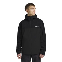 Jack Wolfskin Weiltal Rain Jacket 2-Layer (lightweight, waterproof, breathable) 2025 phantom grey Men's