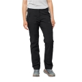 Jack Wolfskin Softshell Hiking Trousers Glastal Pant (windproof, water-repellent) black ladies