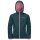 Jack Wolfskin Softshell Jacket Fourwinds (wind & water-repellent) dark blue/pink Children/Youth