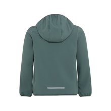 Jack Wolfskin Softshell Jacket Fourwinds (windproof, lined) 2025 jade green children/teenagers (164-176)