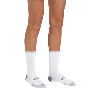 Jack Wolfskin Hiking Sock Hike Merino CL Crew (Merino Wool Blend, Breathable) black - 1 Pair (Kopie)
