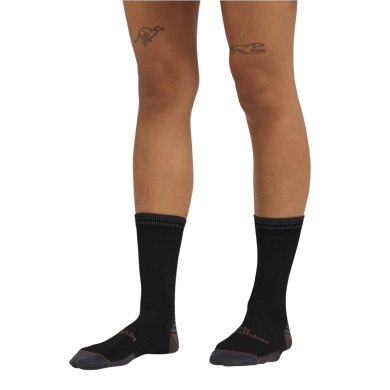 Jack Wolfskin Day Sock Prelight CL Crew (Merino Wool Blend, Breathable) black - 1 Pair