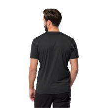 Jack Wolfskin Wander T-Shirt Tech T (lightweight, odour-resistant) black men's