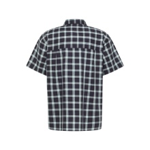 Jack Wolfskin Planalto Hiking Shirt (Organic Cotton) Short Sleeve Navy Blue Men's