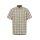 Jack Wolfskin Planalto Hiking Shirt (Organic Cotton) Short Sleeve Beige Men's