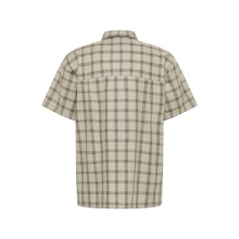 Jack Wolfskin Planalto Hiking Shirt (Organic Cotton) Short Sleeve Beige Men's