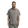 Jack Wolfskin Meseta Hiking Shirt (quick-drying, breathable) Short Sleeve grey/brown Men's