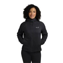 Jack Wolfskin Prelight Insulated Hiking Jacket (windproof, warm) black ladies