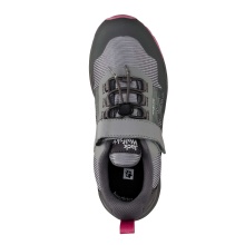 Jack Wolfskin Villi Hiker Texapore Low Walking Shoes (waterproof, breathable) dark grey/pink girls