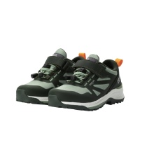 Jack Wolfskin Villi Hiker Texapore Low Walking Shoes (waterproof, breathable) dark green/mint children