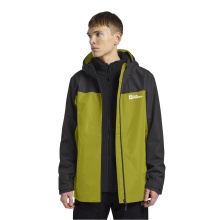 Jack Wolfskin Winter Jacket Taubenberg 3in1 2025 (waterproof and windproof, fleece inner jacket) yellow/black men's