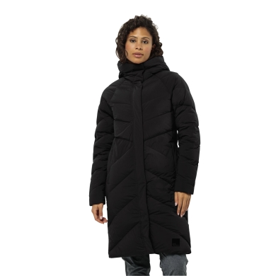 Jack Wolfskin Winter Coat Marienplatz (windproof, very water-repellent) black ladies
