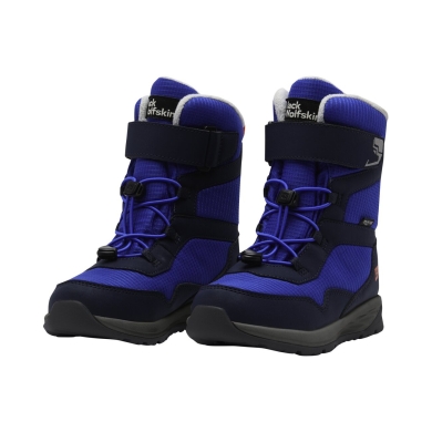 Jack Wolfskin Winter Boots Polar Bear-B Texapore High VC (waterproof, breathable) blue/navy blue boys