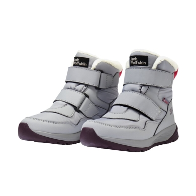 Jack Wolfskin Winter Shoes Polar Bear-G Texapore Mid VC (waterproof, breathable) grey toddlers girls