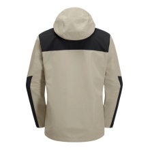 Jack Wolfskin Hiking Jacket/Rain Jacket Jasper 2-Layer (Weather Protection Jacket, Waterproof, Windproof) Stone Grey Men's