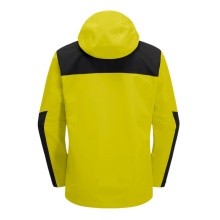 Jack Wolfskin Hiking Jacket/Rain Jacket Jasper 2-Layer (Weather Protection Jacket, Waterproof, Windproof) Yellow/Black Men's