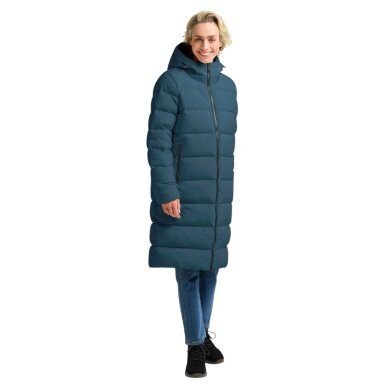 Jack Wolfskin Winter Down Coat Frozen Palace Coat 2025 (windproof, water-repellent) blue ladies